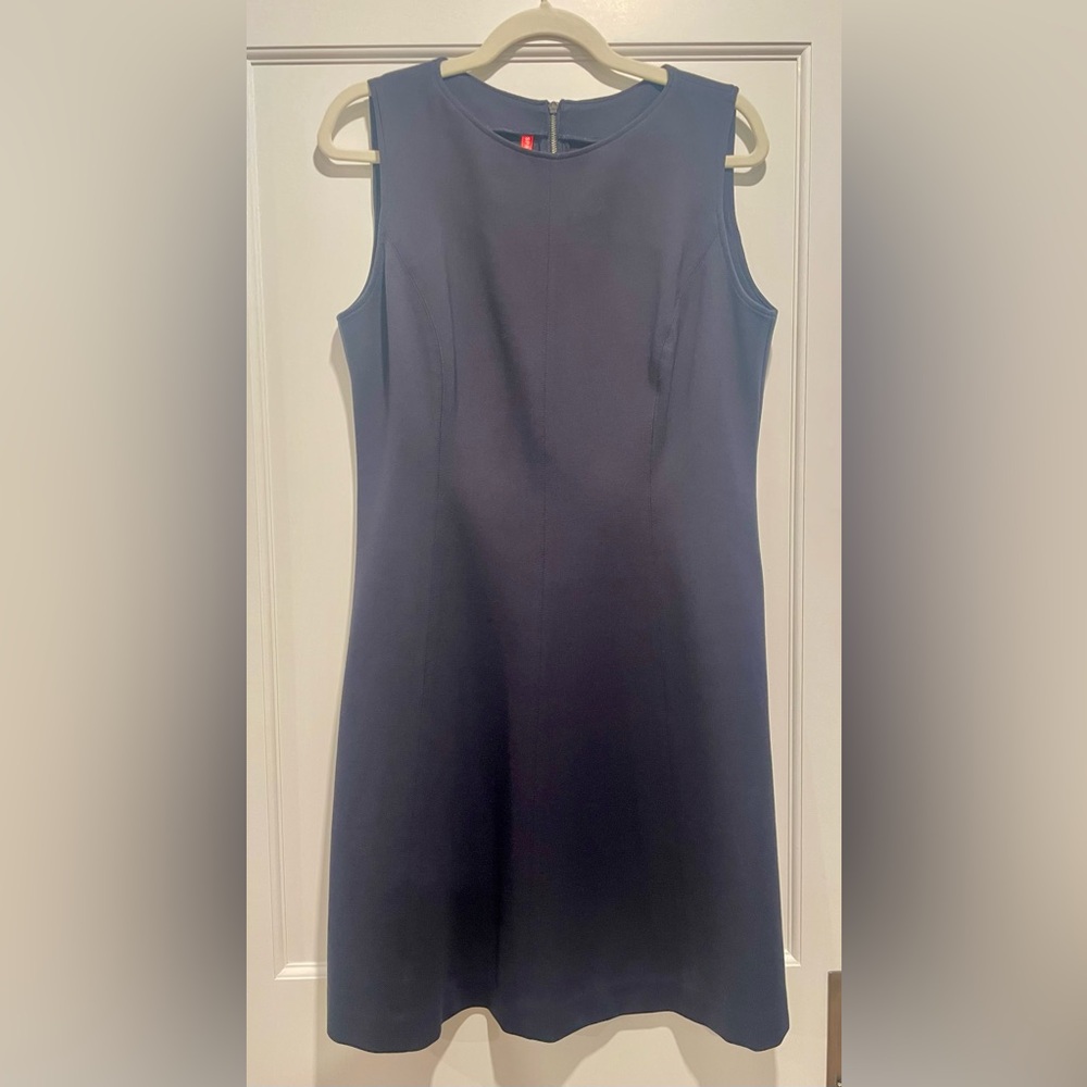SPANX Classic Navy Sleeveless Dress
